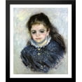 thumbnail image 1 of Portrait of Jeanne Serveau 28x34 Large Black Wood Framed Print Art by Claude Monet, 1 of 2