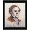 thumbnail image 1 of Portrait of John Everett Millais 20x24 Black Ornate Wood Framed Canvas Art by Millais, John Everett, 1 of 2