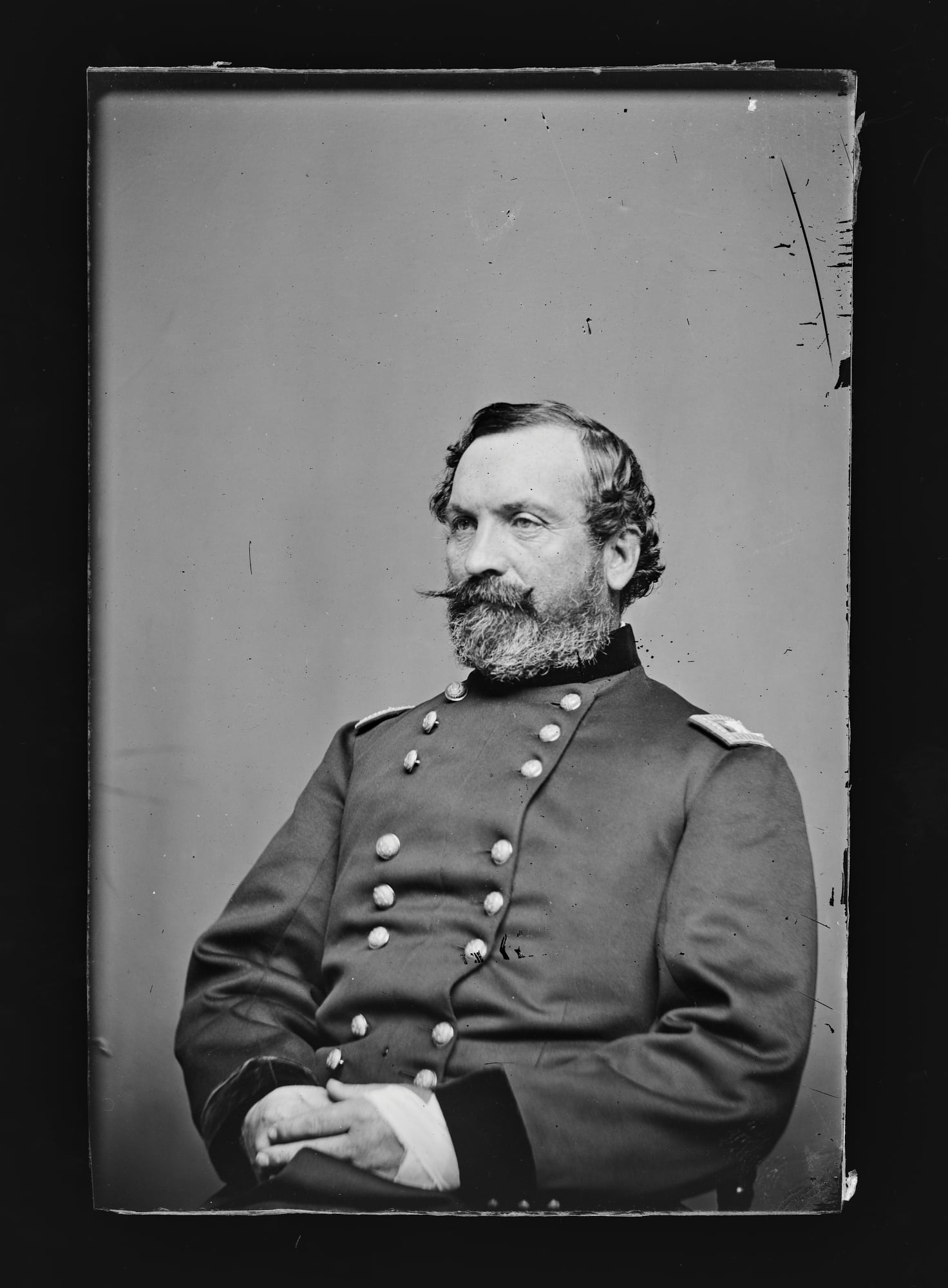 Portrait of John Sedgwick 3 Vivid Imagery Laminated Poster Print