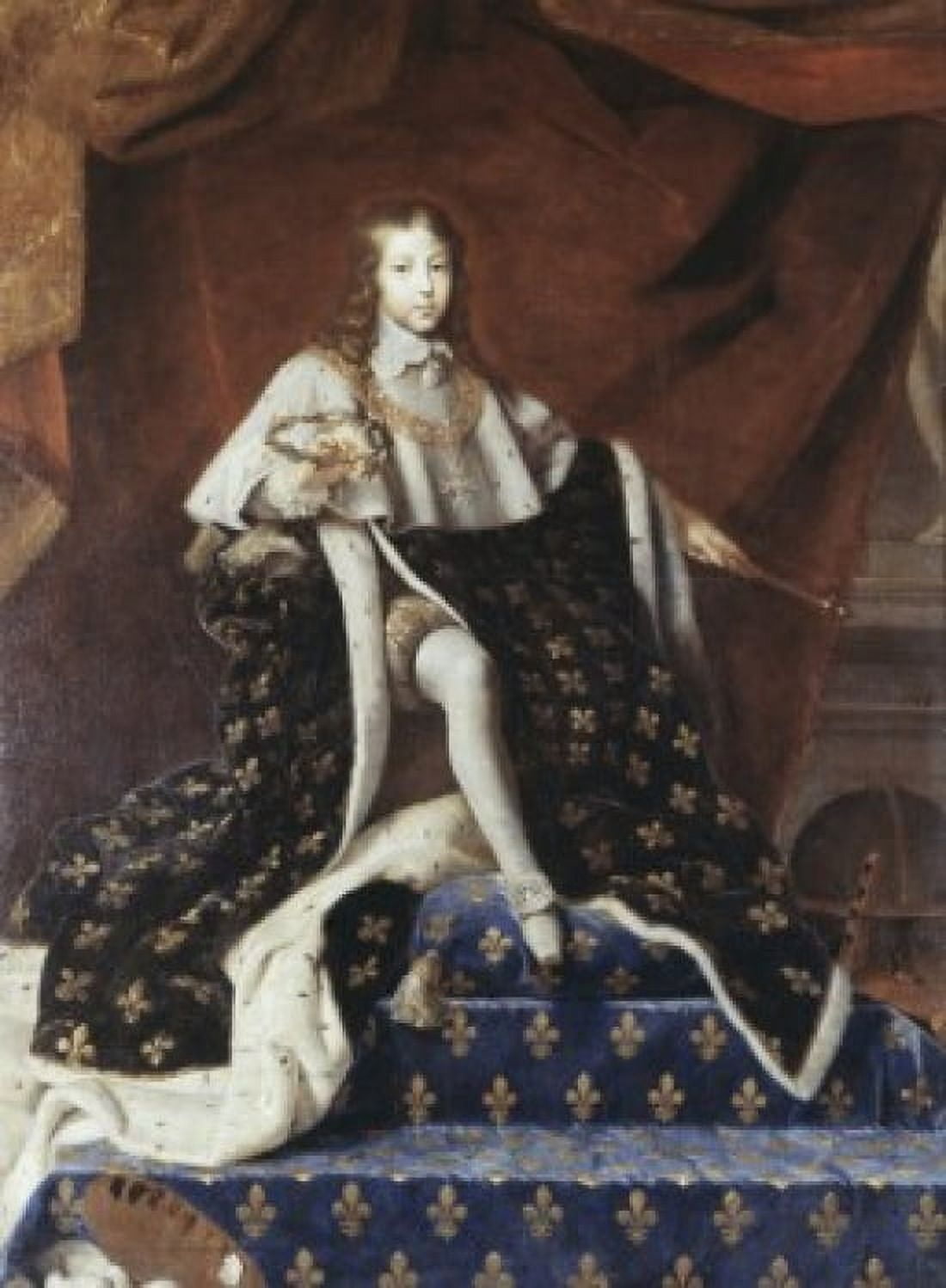 Portrait of Louis XIV Henri Testelin (1616-1695 French) Canvas Art - Henri Testelin (18 x 24)