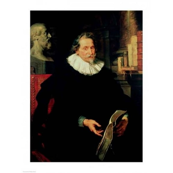 Portrait of Ludovicus Nonnius Poster Print by Peter Paul Rubens - 24 x 36 in. - Large