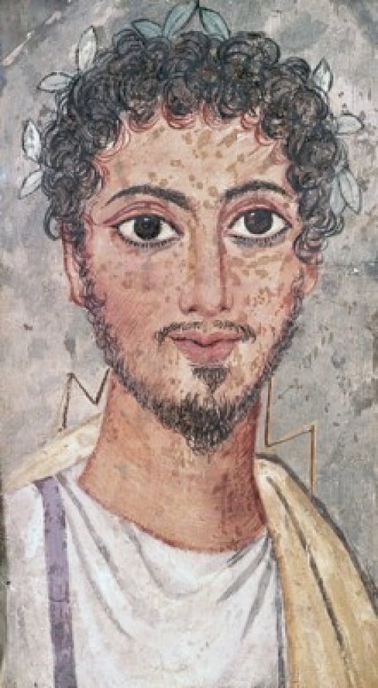 Portrait of Man by unknown artist USA Rhode Island Rhode Island School of Design Museum of Art Canvas Art - (24 x 36)