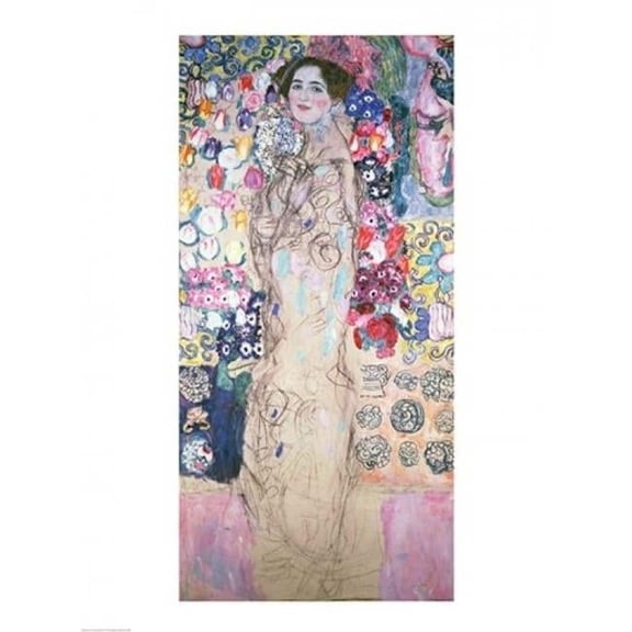 Portrait of Maria Munk Poster Print by Gustav Klimt - 24 x 36 in. - Large