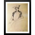 thumbnail image 1 of Portrait of Mme. Fontveille 28x36 Large Black Wood Framed Print Art by Mary Cassatt, 1 of 2