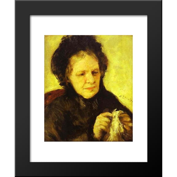 Portrait of Mme. Theodore Charpentier 20x24 Framed Art Print by Renoir, Pierr...