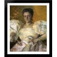 thumbnail image 1 of Portrait of Mrs. H. O. Hevemeyer 28x34 Large Black Wood Framed Print Art by Mary Cassatt, 1 of 2