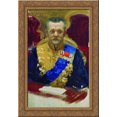 thumbnail image 1 of Portrait of N.V. Muraviev 24x16 Gold Ornate Wood Framed Canvas Art by Boris Kustodiev, 1 of 2