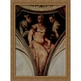 thumbnail image 1 of Portrait of Nicolosa Bacci and the a noblewoman from Arezzo 28x36 Large Gold Ornate Wood Framed Canvas Art by Giorgio Vasari, 1 of 2