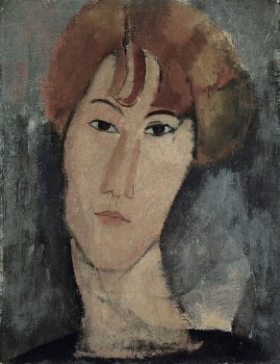Portrait of Pardy Amedeo Modigliani (1884-1920 Italian) Canvas Art - Amedeo Modigliani (18 x 24)