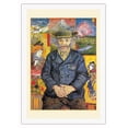 thumbnail image 1 of Portrait of Père Tanguy - From an Original Color Painting by Vincent van Gogh c.1887 - Fine Art Rolled Canvas Print 27in x 40in, 1 of 4