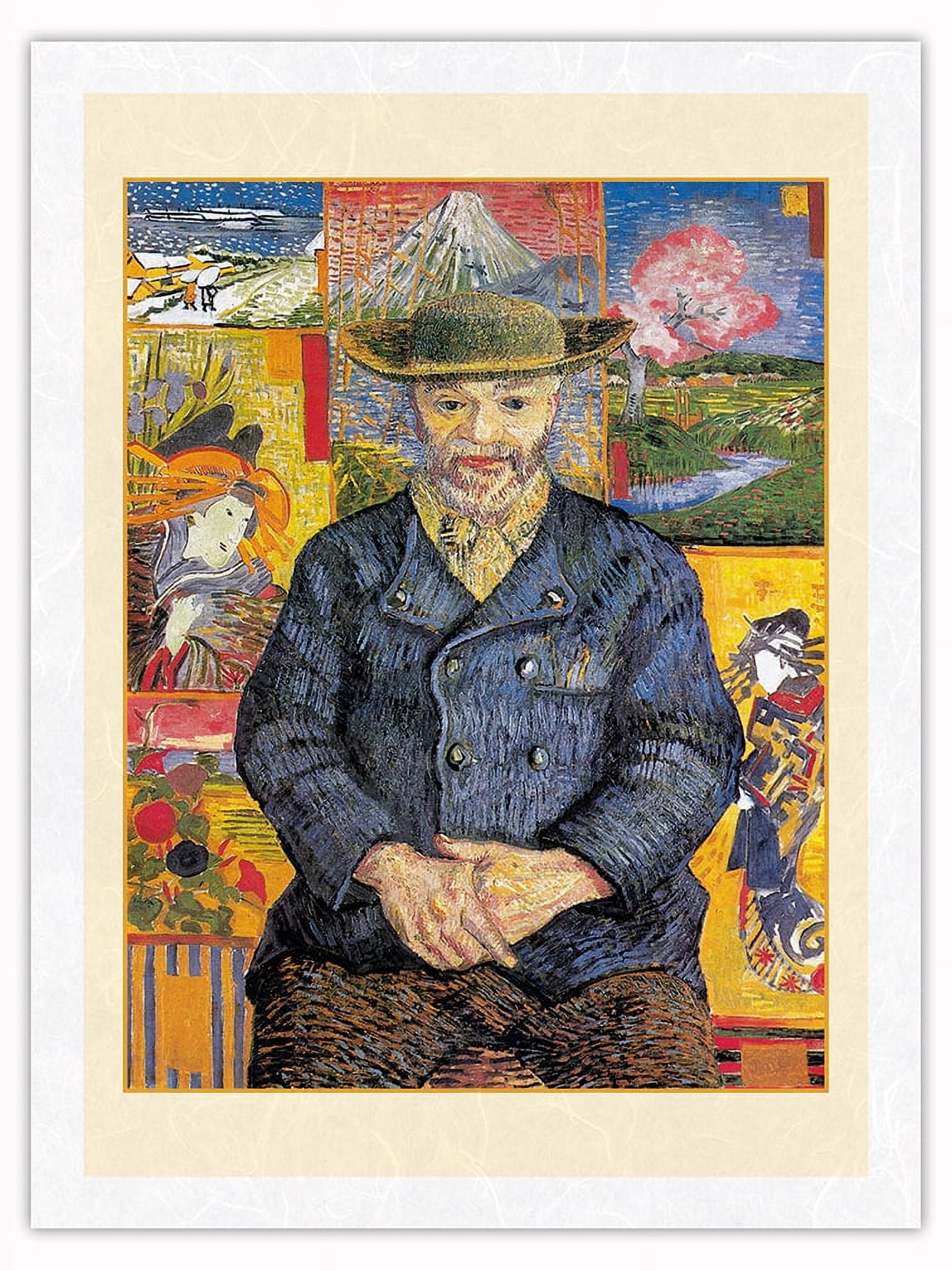 Portrait of Père Tanguy - From an Original Color Painting by Vincent ...