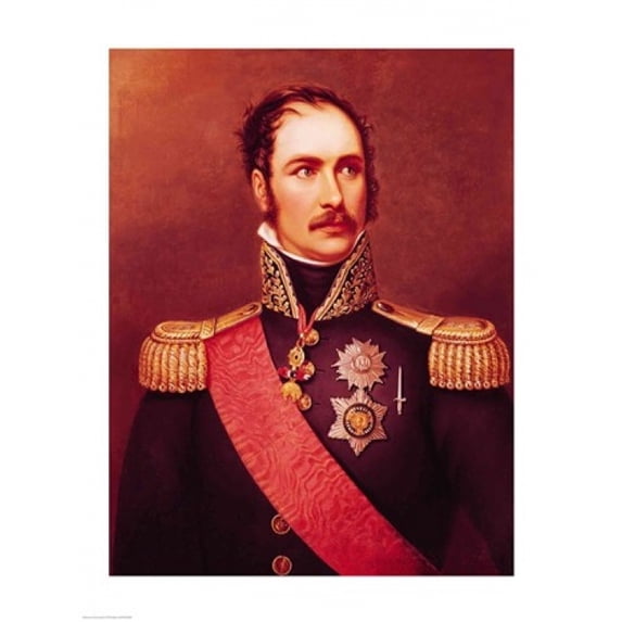 Portrait of Prince Eugene de Beauharnais Poster Print by Jacques-Louis David