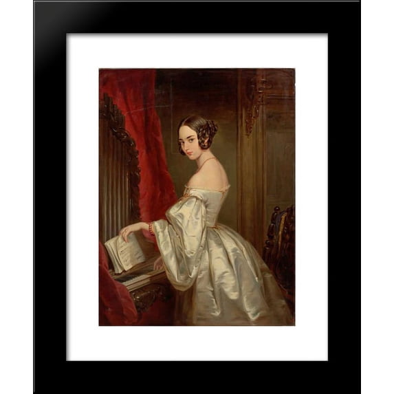 Portrait of Princess Maria Ivanovna Kochubey 20x24 Framed Art Print by Christina Robertson