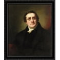 thumbnail image 1 of Portrait of Professor George Joseph Bell 28x34 Large Black Ornate Wood Framed Canvas Art by Henry Raeburn, 1 of 2