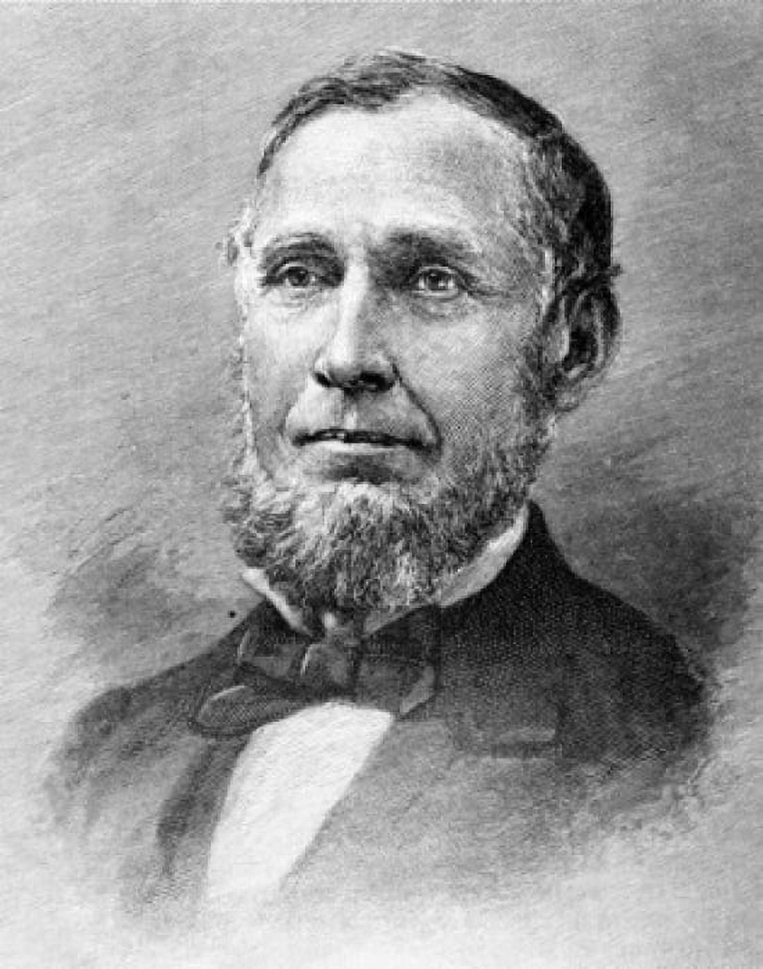 Portrait of Russell Sage Canvas Art - (24 x 36)
