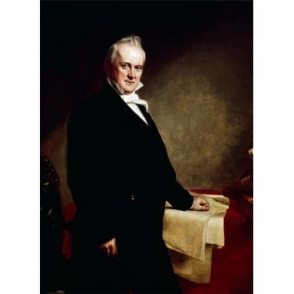 Portrait of Senior Man Poster Print - 18 x 24 in.