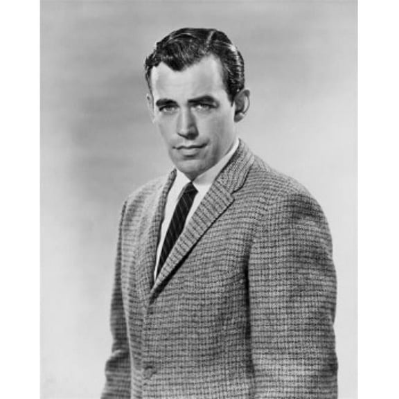 Portrait of Serious Young Businessman Poster Print - 18 x 24 in.