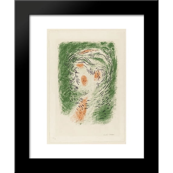 Portrait of Tal Coat 20x24 Framed Art Print by Masson, Andre