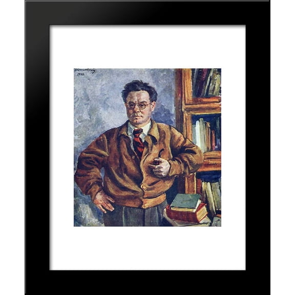 Portrait of V. V. Ivanov 20x24 Framed Art Print by Pyotr Konchalovsky
