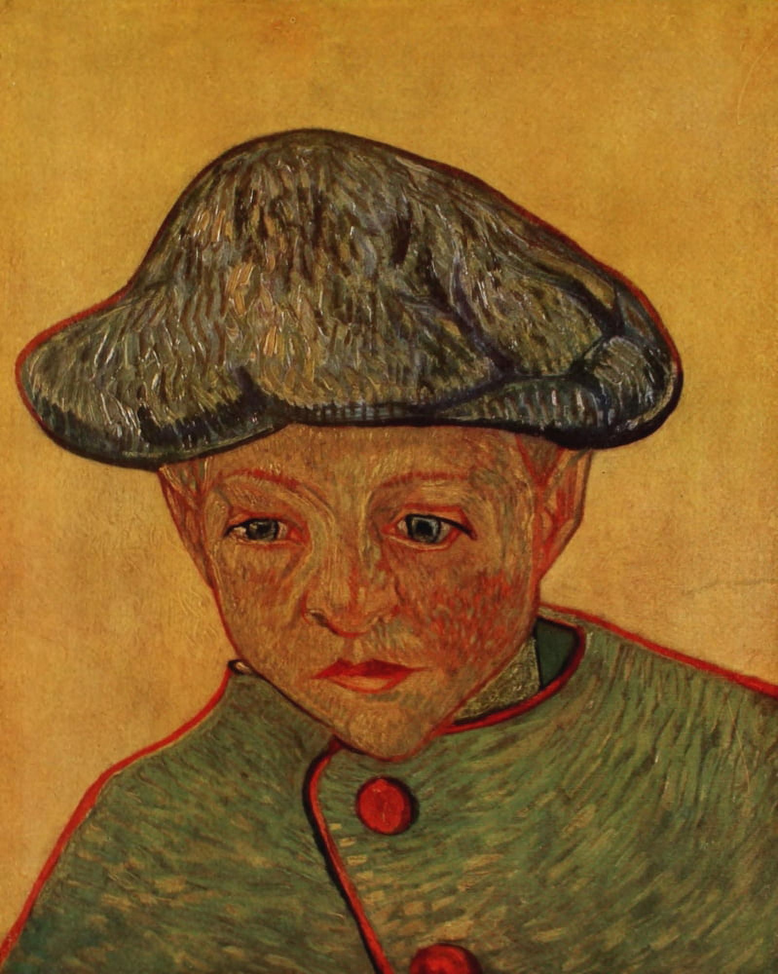 Portrait of a Boy Canvas Art - Vincent Van Gogh (18 x 24)