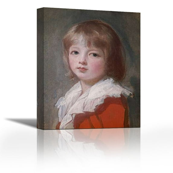 Portrait of a Boy - Contemporary Fine Art Giclee on Canvas Gallery Wrap - wall décor - Art painting - 20 x 26 Inch - Ready to Hang