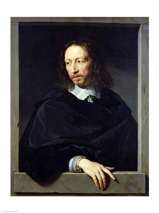 Portrait of a Gentleman known as Arnaud dAndilly Canvas Art - Philippe De Champaigne (18 x 24)