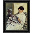 thumbnail image 1 of Portrait of a Lady 20x23 Black Ornate Wood Framed Canvas Art by Cassatt, Mary,, 1 of 2