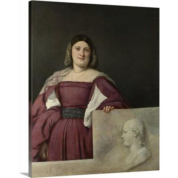 Portrait of a Lady La Schiavona 1510 by Titian Portrait of a Lady La Schiav