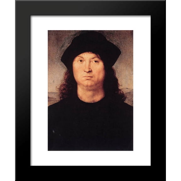 Portrait of a Man 20x24 Framed Art Print by Raphael
