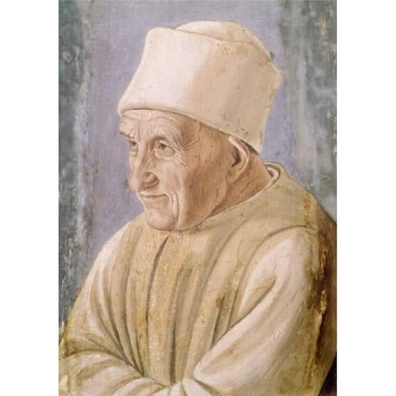 Portrait of a Man by Filippino Lippi 1457 8-1504 Italy Florence Galleria Degli Uffizi Poster Print - 18 x 24 in.