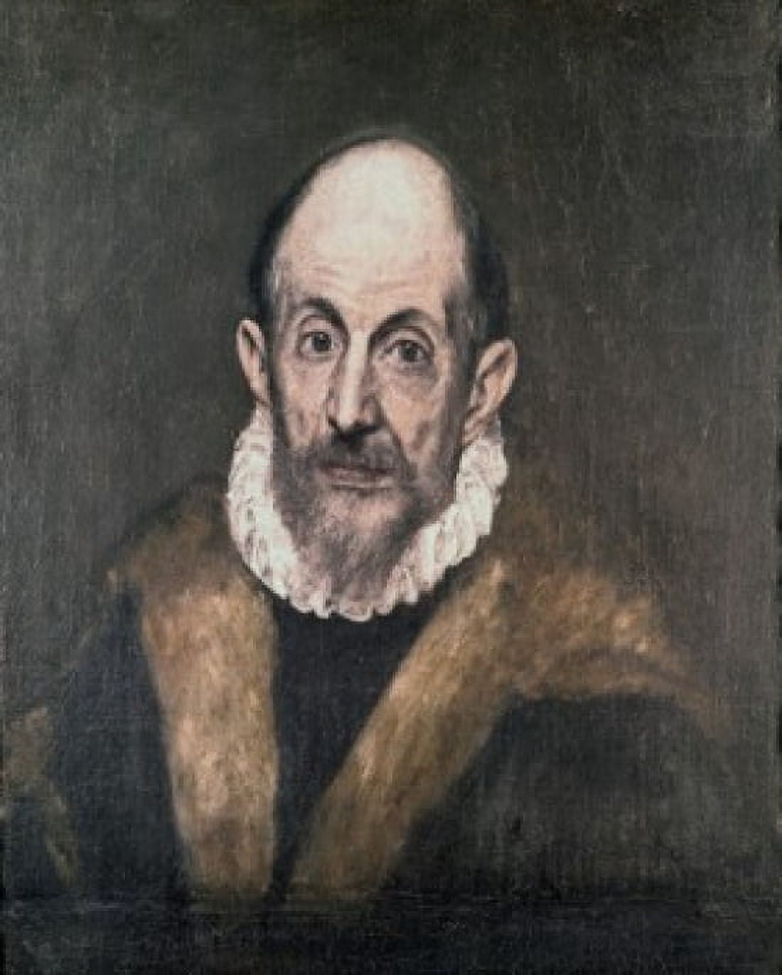 Portrait of a Man ca 1590-1600 El Greco (1541-1614Greek) Oil on canvas Metropolitan Museum of Art New York USA Canvas Art - El Greco (18 x 24)
