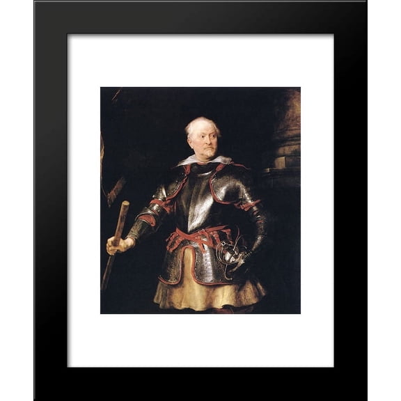 Portrait of a Member of the Balbi Family 20x24 Framed Art Print by Anthony van Dyck