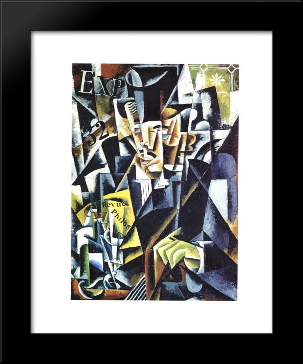 Portrait of a Philosopher 20x24 Framed Art Print by Popova, Lyubov ...