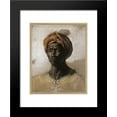 thumbnail image 1 of Portrait of a Turk in a Turban 20x24 Framed Art Print by Eugene Delacroix, 1 of 2