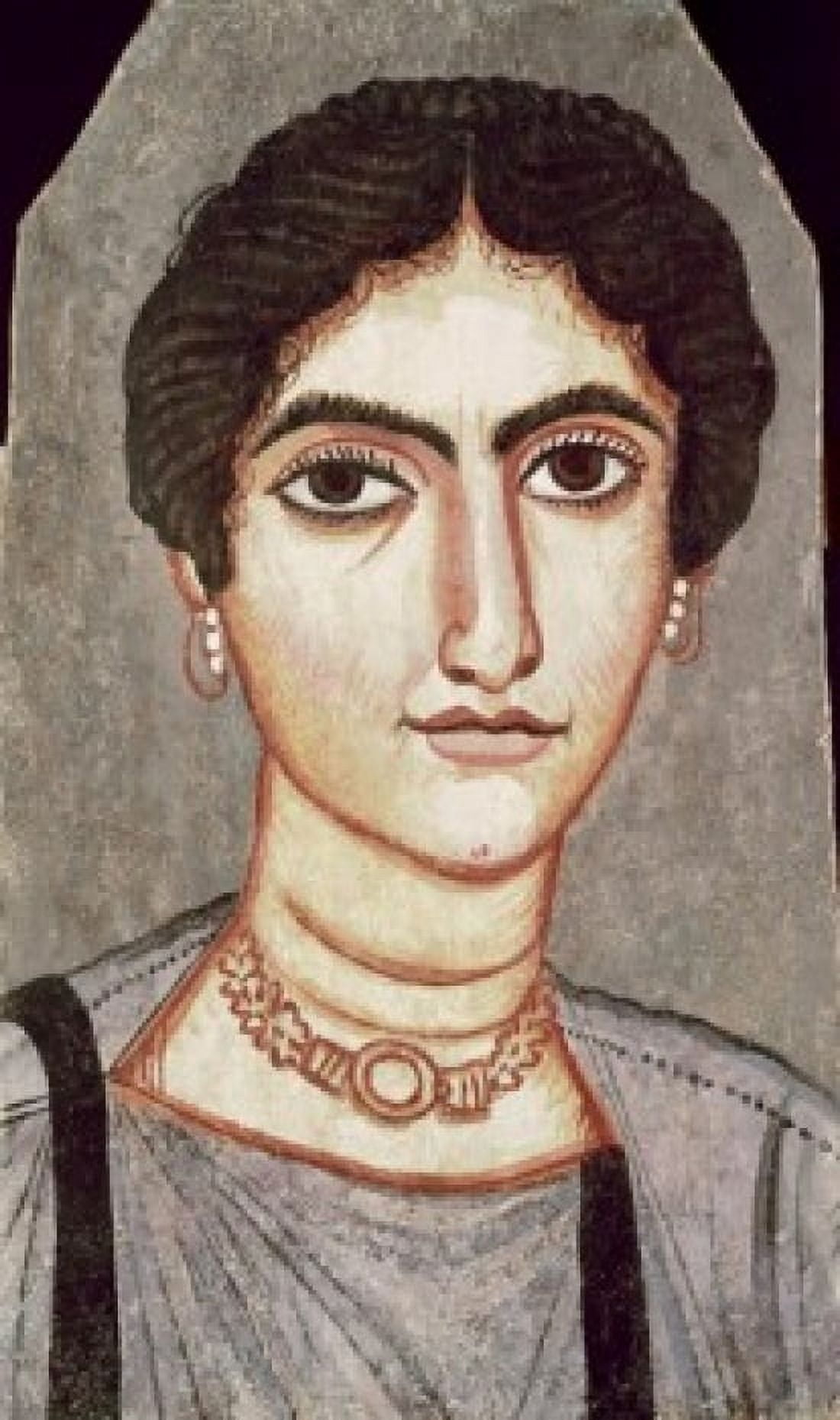Portrait of a WomanMummy Portrait Egyptian Art Smith College Museum Northampton Massachusetts Canvas Art - (24 x 36)