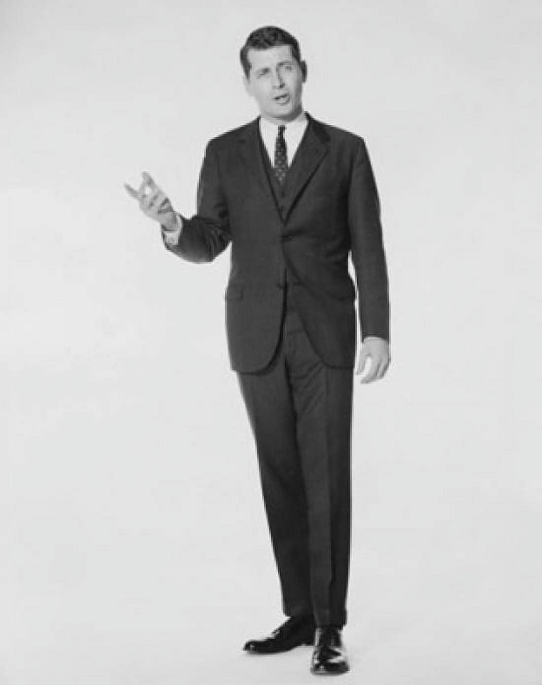 Portrait of a businessman gesturing Canvas Art - (24 x 36)