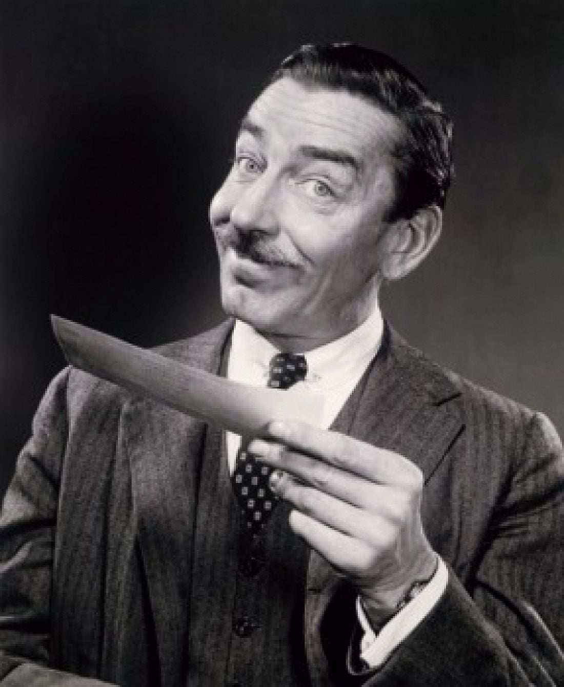 Portrait of a businessman holding a check Canvas Art - (18 x 24)