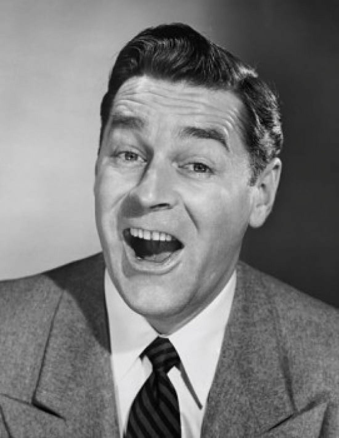 Portrait of a businessman laughing Canvas Art - (18 x 24)