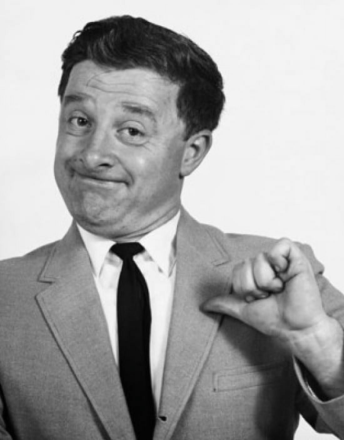 Portrait of a businessman pointing himself with his thumb Canvas Art - (18 x 24)