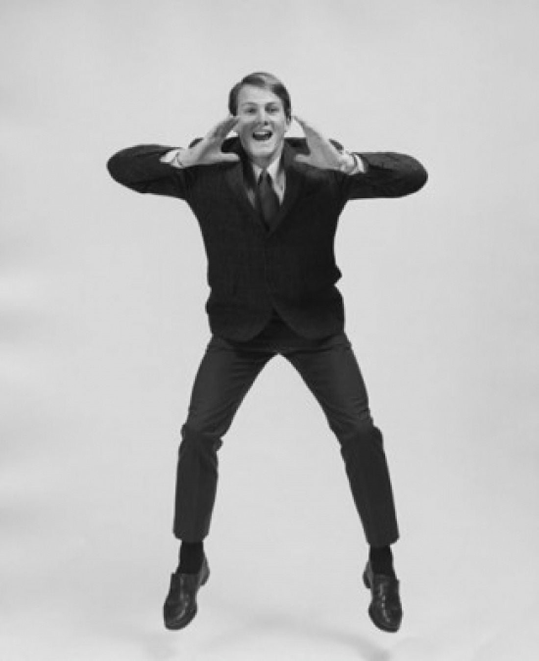 Portrait of a businessman shouting Canvas Art - (18 x 24)