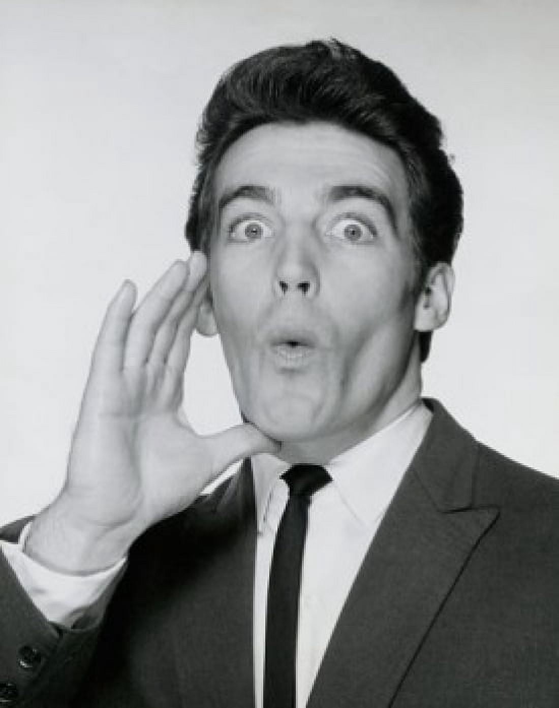 Portrait of a businessman shouting Canvas Art - (24 x 36)