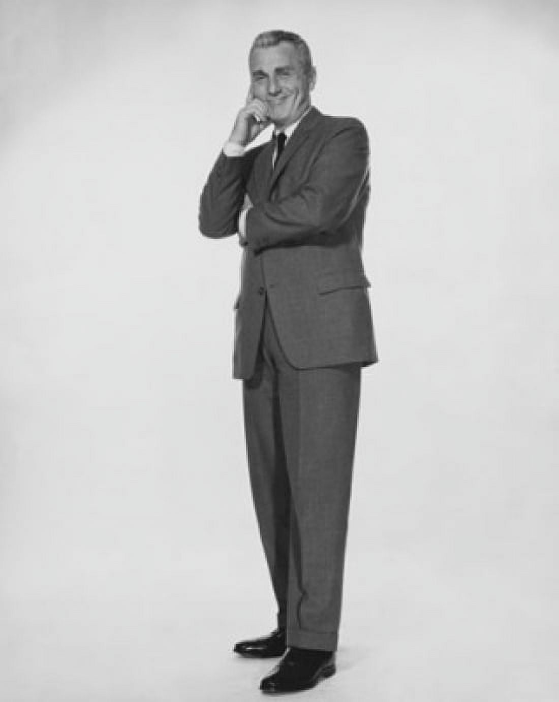 Portrait of a businessman smiling Canvas Art - (24 x 36)