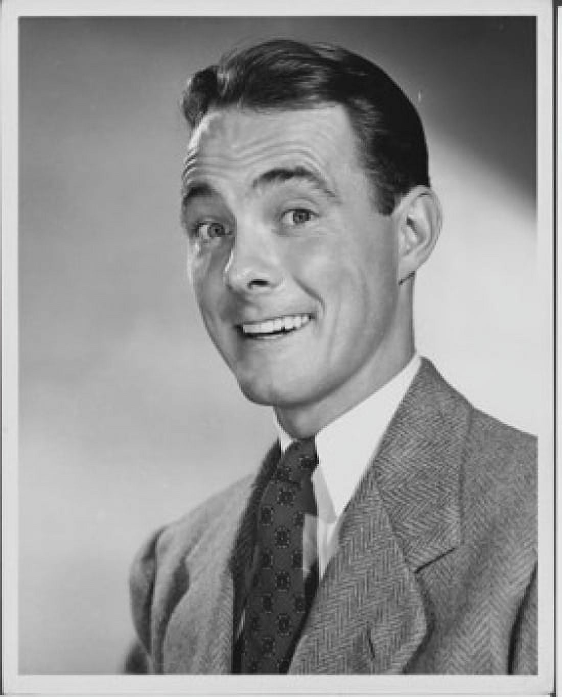 Portrait of a businessman smiling with his eyes wide open Canvas Art - (18 x 24)