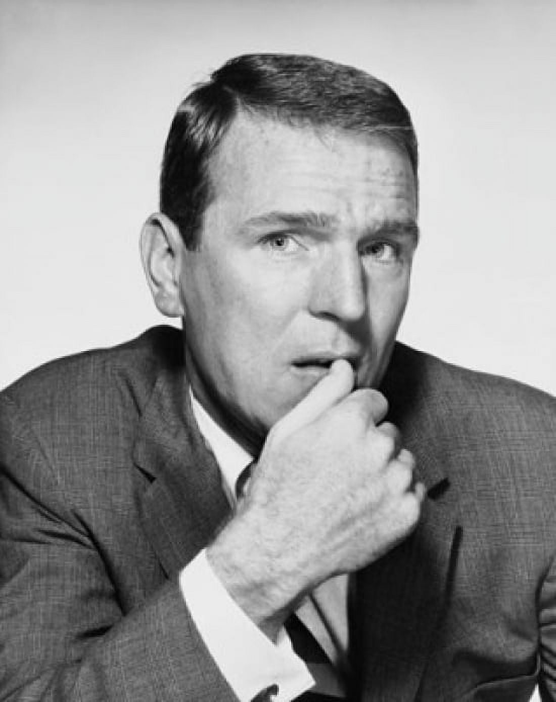 Portrait of a businessman thinking Canvas Art - (18 x 24)