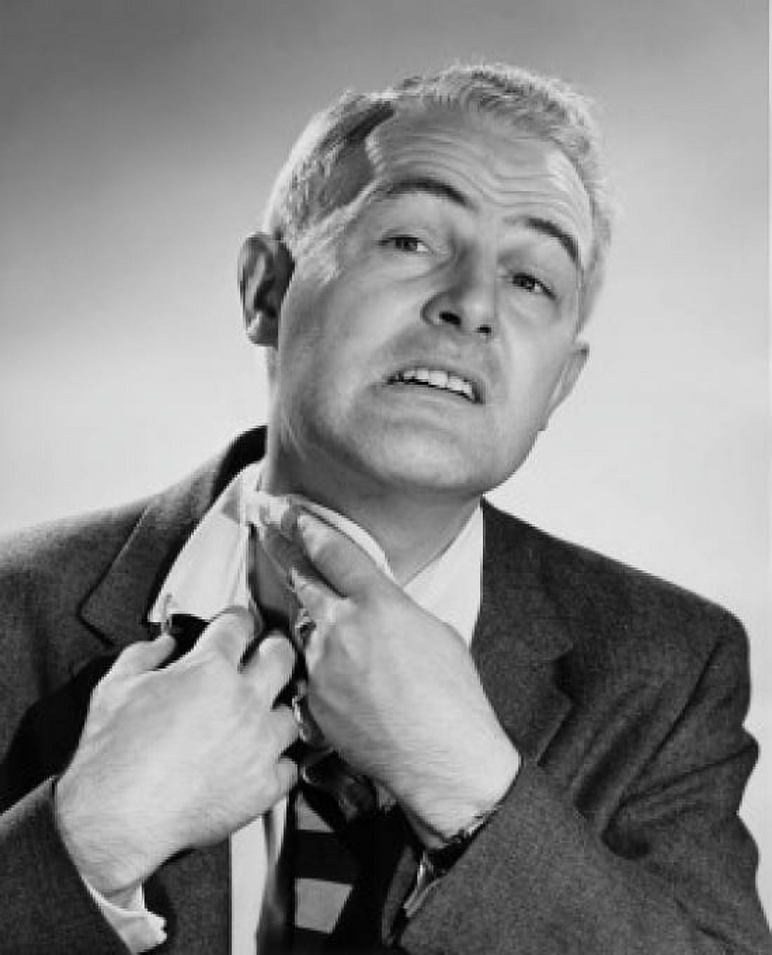 Portrait of a businessman wiping sweat with a handkerchief Canvas Art - (18 x 24)