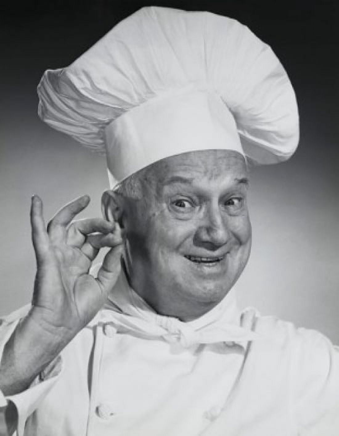 Portrait of a chef making an OK gesture Canvas Art - (24 x 36)