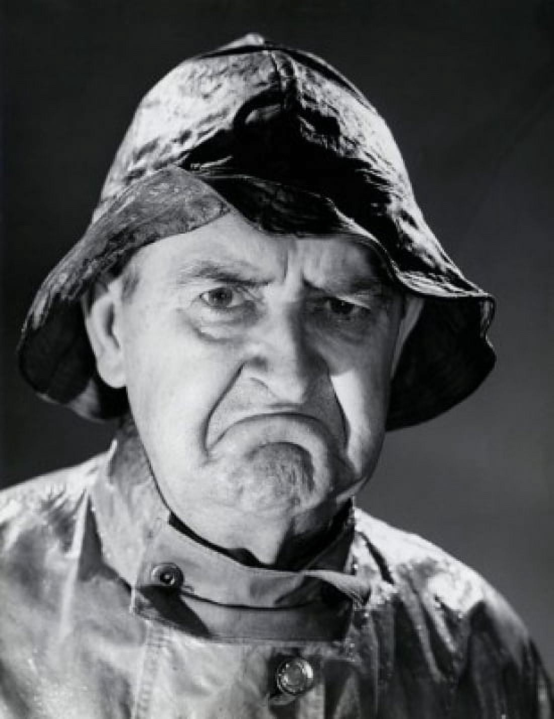 Portrait of a fisherman looking serious Canvas Art - (24 x 36)