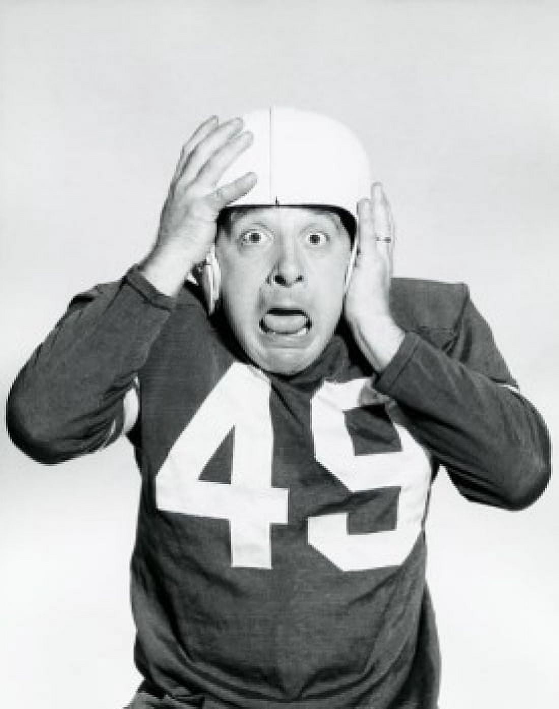Portrait of a football player wearing a football uniform Canvas Art - (24 x 36)
