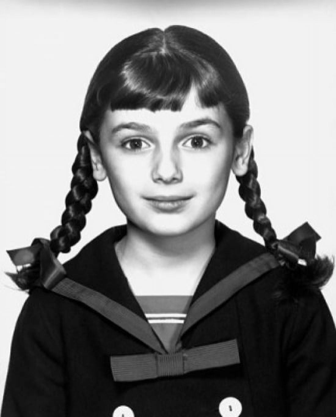 Portrait of a girl grinning Canvas Art - (24 x 36)