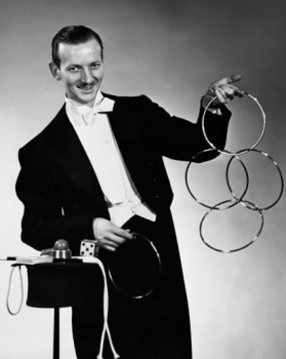 Portrait of a magician performing tricks Canvas Art - (24 x 36)